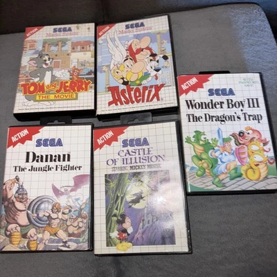 SEGA Master System Riesen Spiele Auswahl - Bild 1 von 3