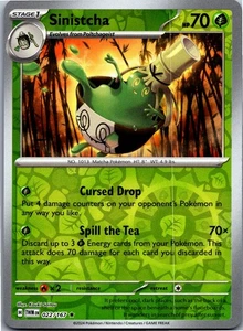 Sinistcha 022/167 - SV06: Twilight Masquerade Reverse Holo - Imagen 1 de 2