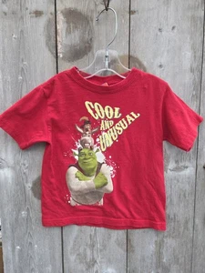 Camiseta gráfica roja manga corta Shrek 3 Kid 3T - Imagen 1 de 8