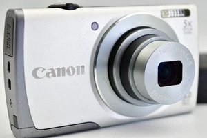 [Excellent +5] Canon PowerShot A3500 IS silver 16.0MP Compact Digital Camera - Picture 1 of 18
