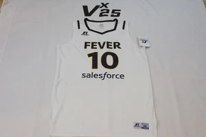 NUOVA maglia uomo Indiana Fever Lexie Hull bianca casa taglia media - Foto 1 di 5