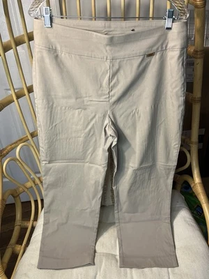 Pantalones cortos para mujer INC International Concepts beige talla 12 elásticos Foto 1 de 4