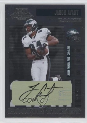 2006 Playoff Contenders Jason Avant #114 Rookie Auto RC - Image 1 of 2