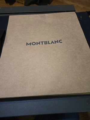 Bolso de viaje de fin de semana de lona Montblanc ¡Nuevo! Foto 1 de 4