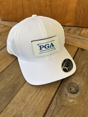 PGA Junior гольф лагеря Puma бейсболки крышка белый один размер шляпа совершенно новый с ярлыками - Изображение 1 из 4