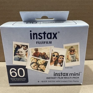 FUJIFILM Instax Mini Instant Film Multi-Pack - 60 Exposures - Afbeelding 1 van 4