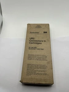 3M Scotchlok UR2 Connectors In Cartridges - ONE Box 100 Connectors in Cartridges - Picture 1 of 2