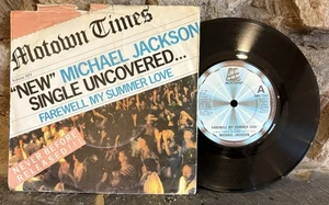 Michael Jackson – Farewell My Summer Love – 7" Vinyl Single 1984 Motown TMG 1342 - Picture 1 of 4
