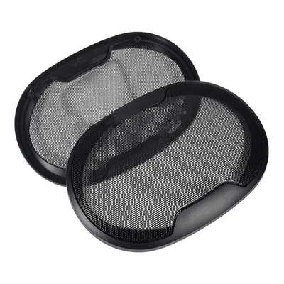 Cubierta de altavoz de malla metálica para protección círculo decorativo 2 piezas 6"x9" 6x9 pulgadas Foto 1 de 4