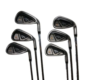 Callaway Right Handed Iron Set X2 HOT 4,5,7,8,9 & PW On Speed Step 85 Flex S  - Picture 1 of 15