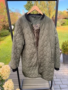 Steppmantel Damen von H2O khaki/oliv Bomberjacken Style XL - Bild 1 von 4