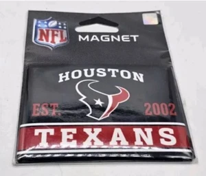 Wincraft Houston Texans 2.5x3.5 Metal Magnet - Picture 1 of 4