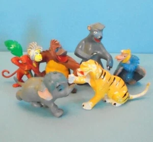 aus der DSCHUNGELBUCH Serie B = 6 Figuren ZUSAMMEN HEIMO jungle book - Picture 1 of 2