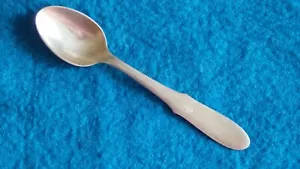 Georg Jensen, Mitra, 1 Espresso-/Mokkalöffel, Stahl versilbert, EP - Bild 1 von 6