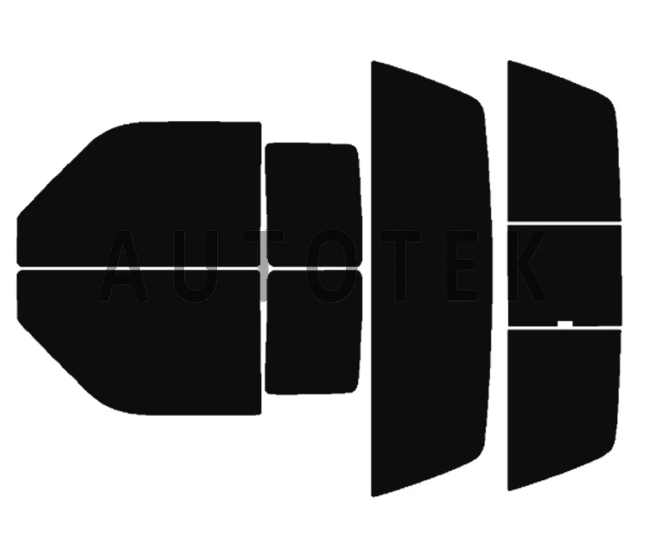 Película de ventana precortada en todos los lados cualquier tono para Dodge Dakota Extended 1987-1996 Foto 1 de 4