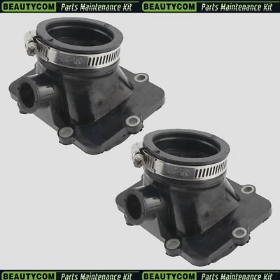 2X Botas con colector de admisión de carburador para Ski-Doo Deluxe MXZ 600 420867882 420867880 Foto 1 de 4