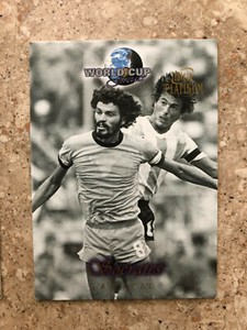 1998 Futera World Cup Greats - Brazil SOCRATES Near Mint