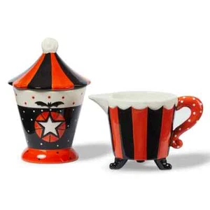 Johanna Parker Carnival Cottage Cream & Sugar Set/2 - Picture 1 of 2