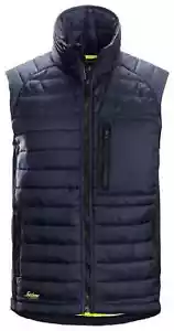 BODYWARMER SNICKERS 4512 ALLROUNDWORK 37.5 INSULATOR GILET VEST NAVY - SIZE M - Picture 1 of 1