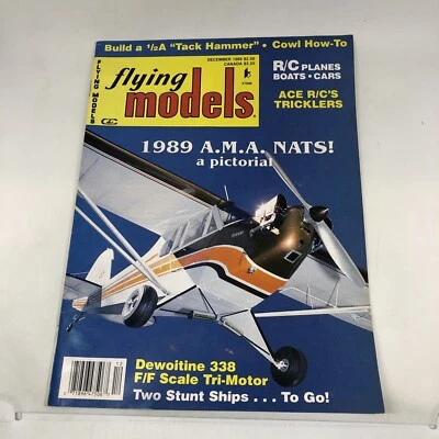 Flying Models Magazine December 1989 - Image 1 of 4