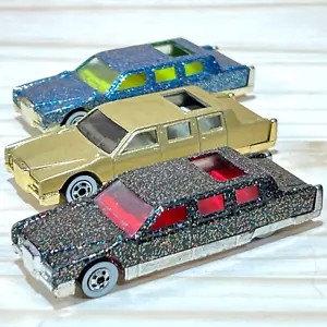 Lotto 3 limousine Hot Wheels Sparkle Glitter Vintage 1990 - Spedizione gratuita! - Foto 1 di 18