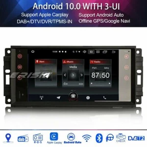 Android 10.0 DAB+Autoradio Jeep Compass Patriot Chrysler Sebring Dodge Carplay - Bild 1 von 12