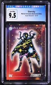 Eternity CGC 9.5 Marvel Universe Karte Impel - Bild 1 von 2