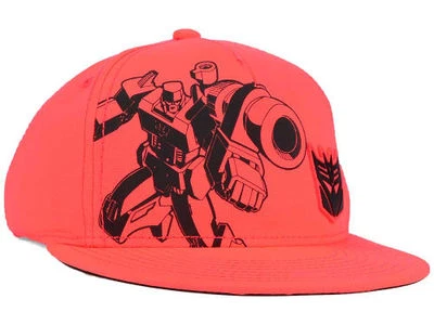 Бейсболка Transformers Tech кепка Megatron с плоским козырьком безопасная оранжевая детская молодежная - Изображение 1 из 4