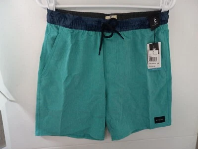 Rip Curl Men's Small Baltic Teal Lay Days Core Volley Boardshorts NWT $49.95 - Image 1 of 3