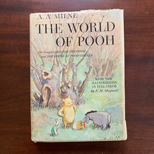The World of Pooh A. A. Milne Illustrations by E.H. Shepard (1957, HC, DJ)