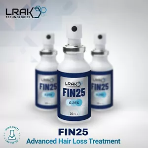 ~ HAIR LOSS ~ FIN25 Topical Solution (Minoxidil 5% ALTERNATIVE) - Picture 1 of 11