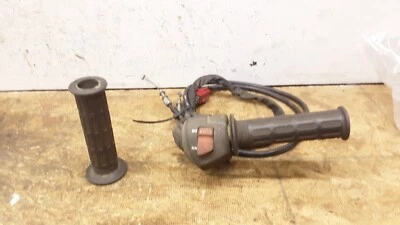 1990 Honda CBR1000F OEM Right Handlebar Switch run kill starter Throttle cable - Imagem 1 de 4
