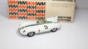 Western Models WRK 28X 1955 Jaguar D Type Le Mans Cunningham - White Metal 1:43 - Picture 1 of 10