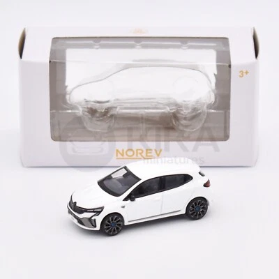 Renault Clio Esprit Alpine Blanc Glacier 2024 NOREV 3 inches 1/64