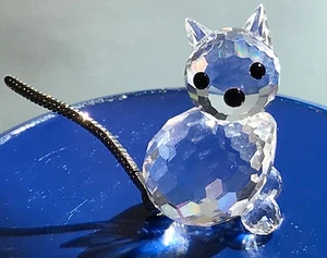 ❤️Cristal Swarovski ** MINI GATO VAR. 2 ** 7659031000 / 010011 Retirado y Raro❤️ - Imagen 1 de 5