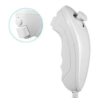 1 Pack de 2 o 4 Mandos Nintendo Nunchucks Azules para Nintendo Wii o Wii U Foto 1 de 4