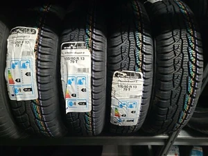 155 80 R13 79T 4 PNEUMATICI UNIROYAL ALLSEASON GOMME 4 STAGIONI FIAT PANDA DOT24 - Foto 1 di 3
