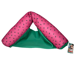 Big Joe Noodle Sling Pool Float - Watermelon / Summer Melon Pink & Green - Picture 1 of 6