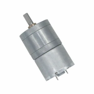 DC 6V-12V 100RPM Slow Speed Large Torque 25mm Metal Gearbox Gear Reduction Motor - Imagen 1 de 5