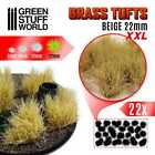 TUFTS herbe Green Stuff World 11450 XXL 22 mm - beige (auto-adhésif)