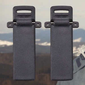 2Pcs Walkie Talkie Spare Back Belt Clip for 2-way Radio UV5R - Zdjęcie 1 z 4