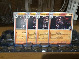 Team Rocket's Houndoom 038/182 Sv10: Destined Rivals Regular Playset 4x - Picture 1 of 1