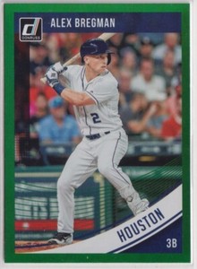 2018 Donruss Holo Green #162 Alex Bregman