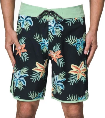 REEF Mens 19" Printed Outseam Boardshort, Caviar, Sz-34 - Image 1 of 4
