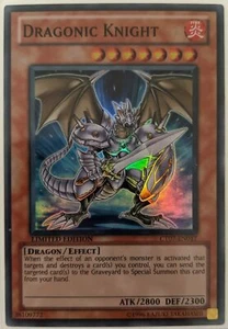 YuGiOh Dragonic Knight Super Rare CT07-EN017 - Picture 1 of 1