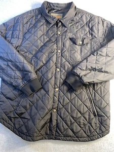 Northwest Territory Jacket Black Quilted Design Snap Front Pockets Lined Sz 2XL - Picture 1 of 9
