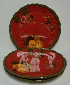 Tracy Porter OCTAVIA HILL GARDEN Dinner Plates SOLD IN SET OF THREE - Picture 1 of 2