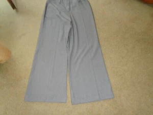 Anne Klein Womens 12 Pants Gray Cuff Trouser $99.00 NWT - Picture 1 of 5