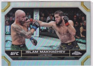 Panini UFC Topps Chrome 2024 No. 80 Islam Makhachev Refractor - Bild 1 von 2