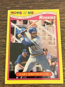 1989 TOPPS TOYS R US ROOKIES GARY SHEFFIELD #28 MINT RC ROOKIE - Picture 1 of 2